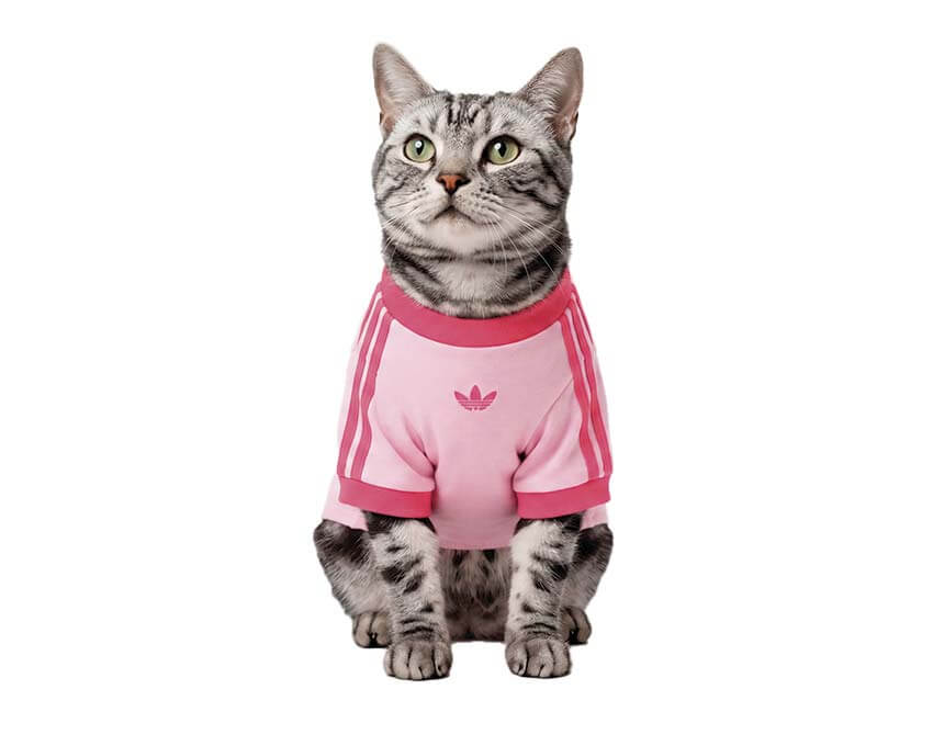 Adidas Pet Cali Tee "Clear Pink" - Image 3