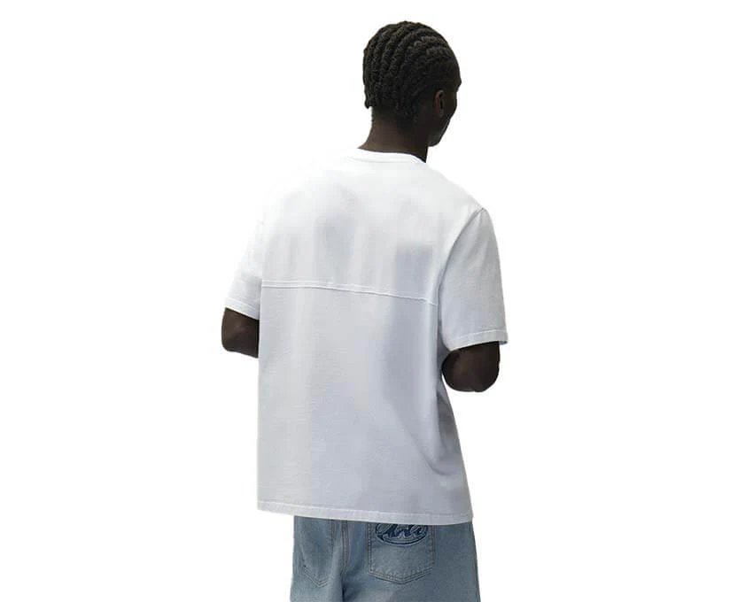 Arte Circle Logo Cut T-shirt "White" - Image 3