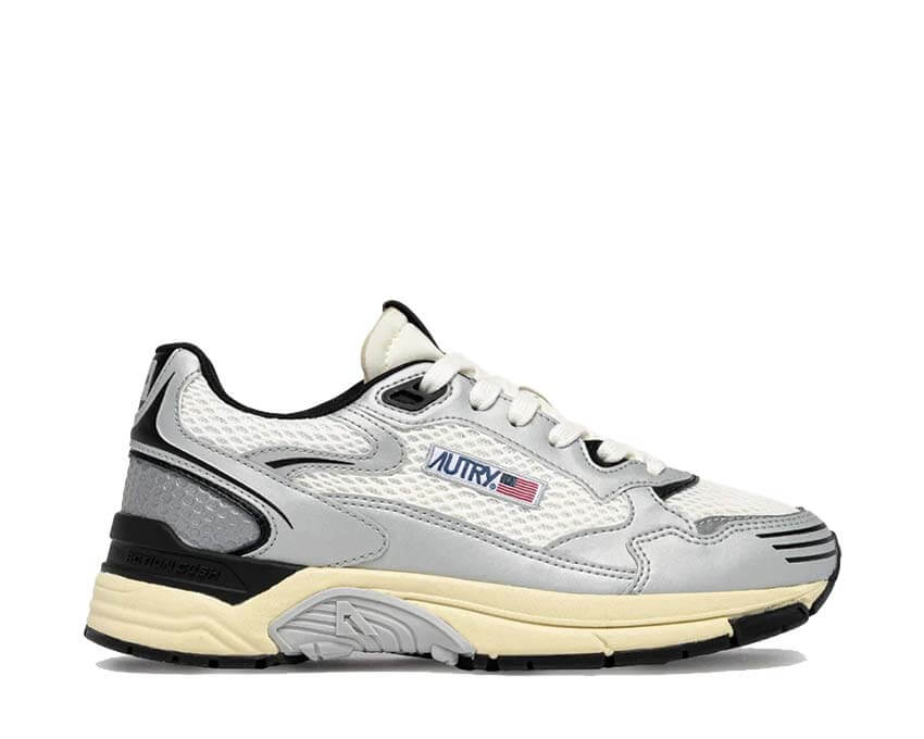 Autry Hyperway Low "Mirror Silver Black"