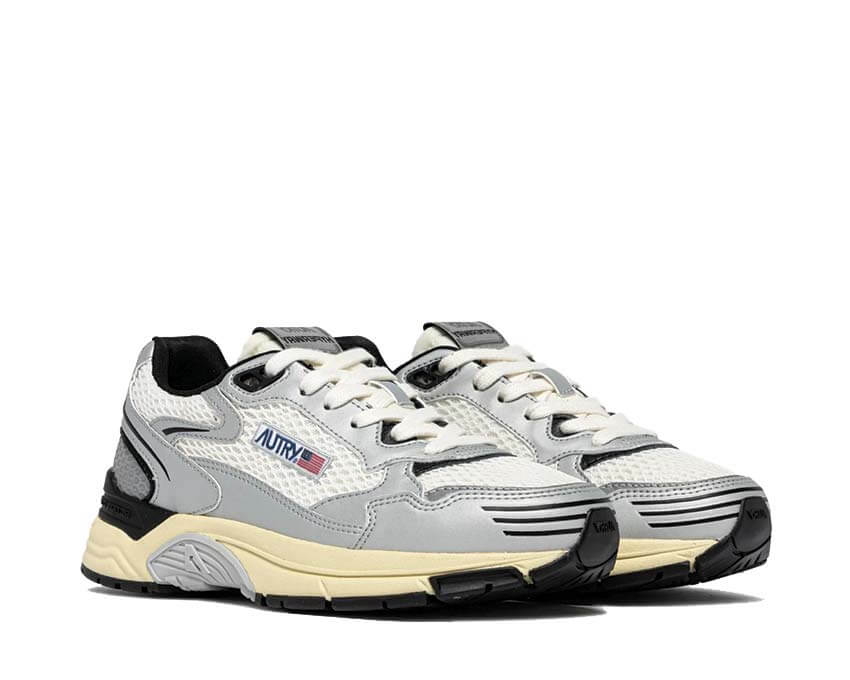 Autry Hyperway Low "Mirror Silver Black" - Image 3