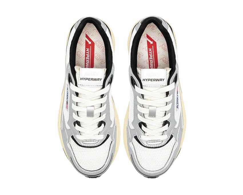 Autry Hyperway Low "Mirror Silver Black" - Image 5