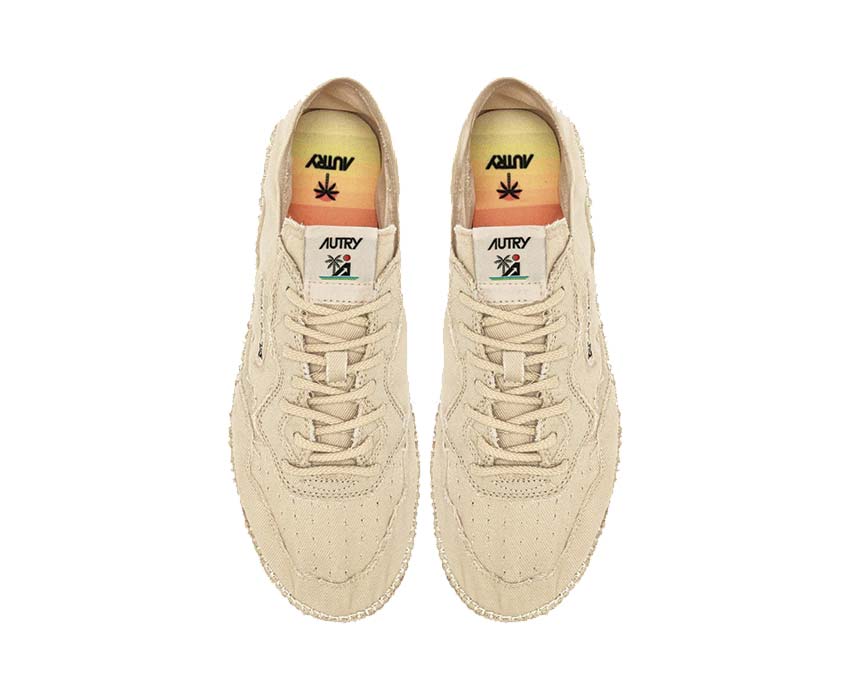 Autry Sandy Espadrilles "Ivory Canvas" - Image 5