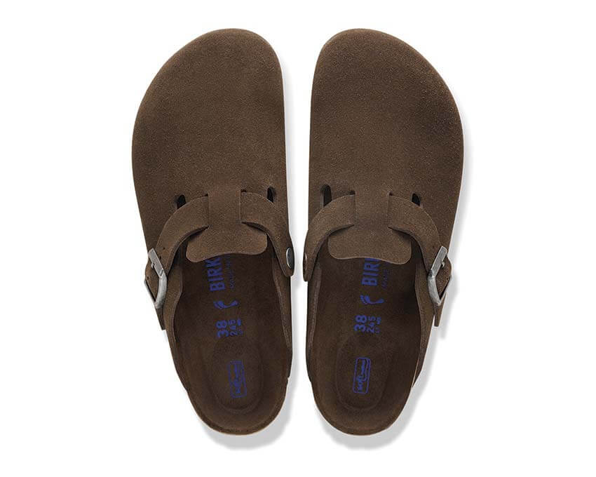 Birkenstock Boston Soft Footbed Suede Leather "Carafe Tonal FB" - Image 5
