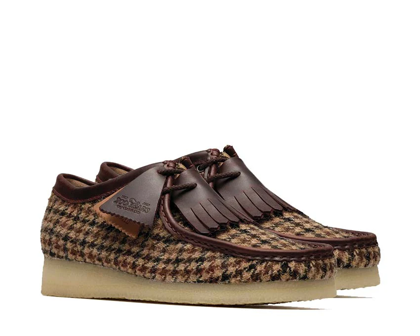Clarks Wallabee "Brown Tweed Comb" - Image 3
