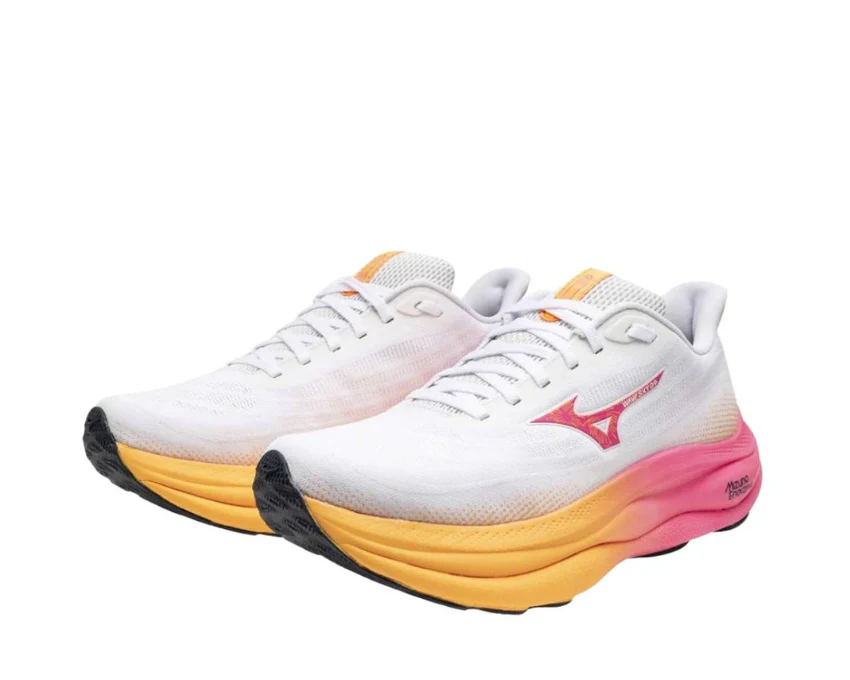 Mizuno Wave Sky 9 "White Tang Orange" - Image 2