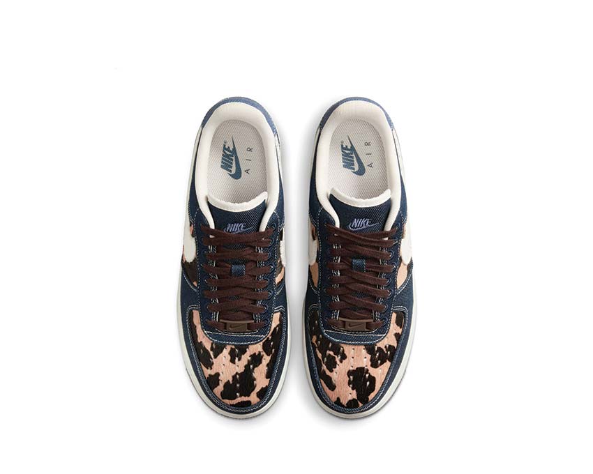 Nike Air Force 1 '07 W "Cheetah Blue Denim" - Image 5