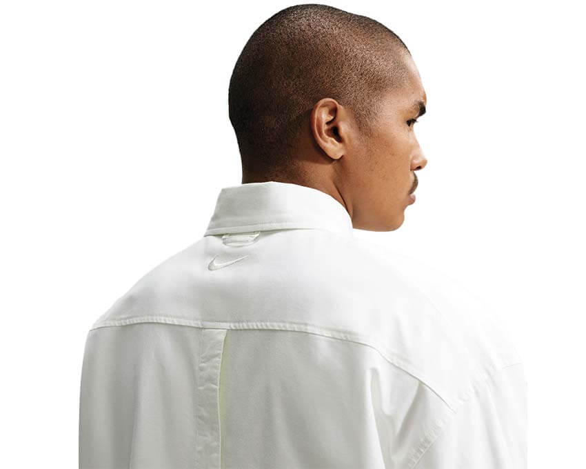 Nike Club Rules Oxford Ball Shirt "Summit White" - Image 4