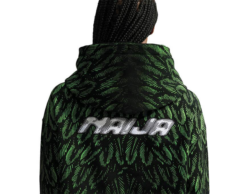 Nike Nigeria x Slawn Fleece Pullover Hoodie - Image 3
