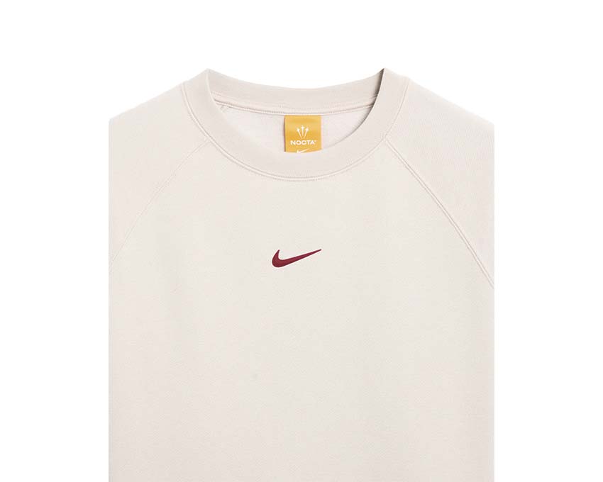 Nike x NOCTA CS Fleece Crewneck "Beige" - Image 3