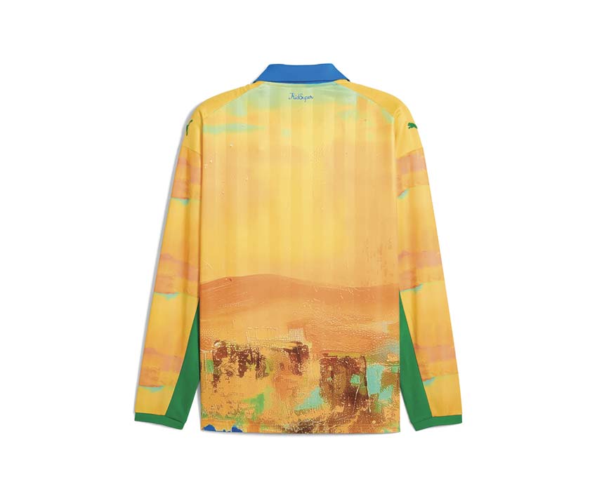 Puma KidSuper MSFC LS Retro Shirt "Yellow" - Image 2