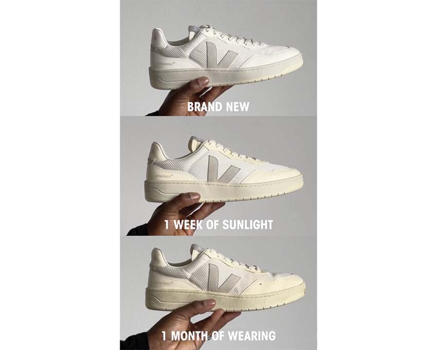 Veja X Asphaltgold Alveomesh - Image 4